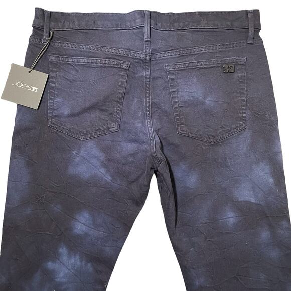 NEW Joe's Jeans Asher Slim Fit Jeans Navy Blue Marble Tie Dye Pattern - Size 32 - Picture 10 of 13